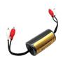 Upgraded Ground Loop Noise Isolator Noise Filter for Car Audio/Home Stereo System Noise Suppressor Reducer Alternator