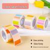 Small Colored Sticky Note Labels for Students - Self-Adhesive Classification & Name Stickers
