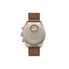 Swatch Herren 42mm Kaffee Uhr SO33T100 SO33T100