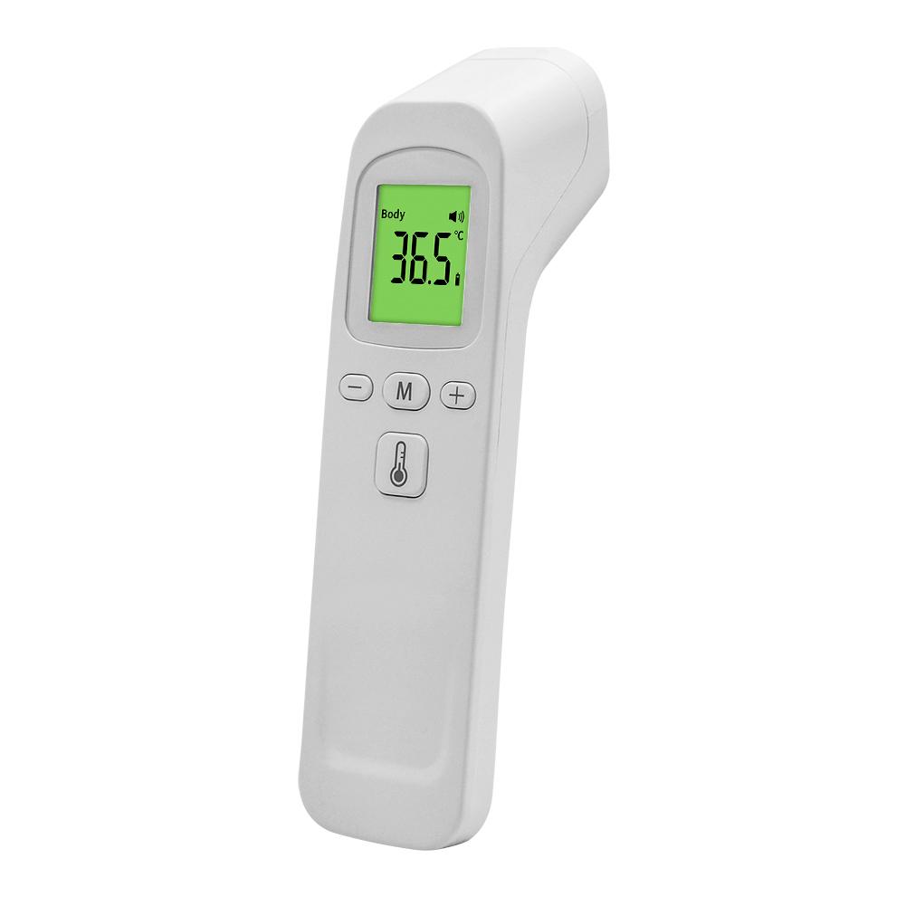 Medical Forehead Thermometer Digital Thermometers Uses Non-contact Instant Display Electronic Thermometer Plastic