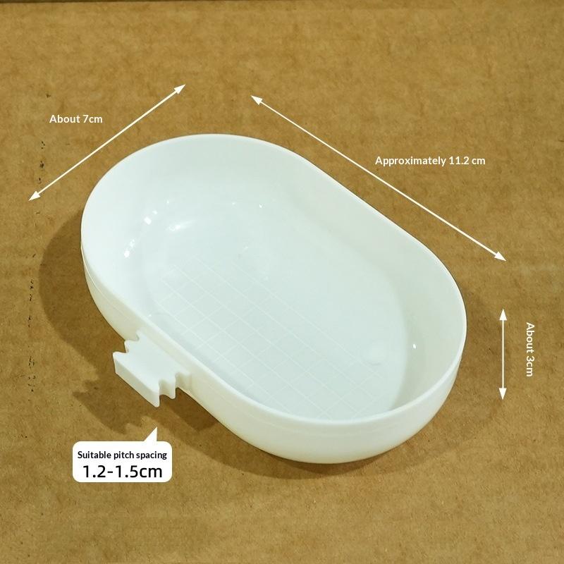 Hanging Bird Parrot Bath Basin Multifunctional Feeding Bowl Bird Cage Accessories Bird Parrot Parakeets Feeder Bird Supplies+