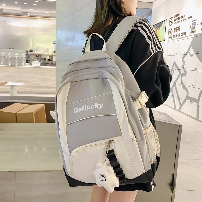 Trendy Japanese Campus Bookbag With Breathable And Durable Features For Women