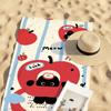 Cartoon Black Cat Cute Towel Quick Drying Beach Towels Are Suitable For Swimming Pools Camping Yoga And The Gym
