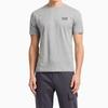 Emporio Armani EA7 Logo Letter Print Crew Neck Short Sleeve T-Shirt Men Tops Gray 8NPT25-PJVPZ-3905