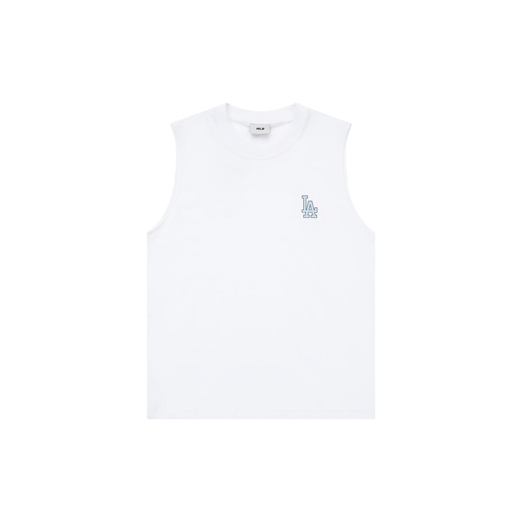 New MLB Los Angeles Dodgers Tank Top Unisex White 3ATKB0233-07WHS