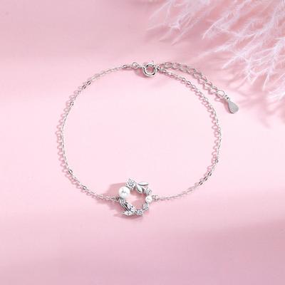 Original Pearl Garland Bracelet for Women Niche Exquisite and High-end Sensual Mori Ins Style Jewelry for Women