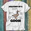 Anatomy of A Goose Duck Online Gaming T Shirt Top Tee 186