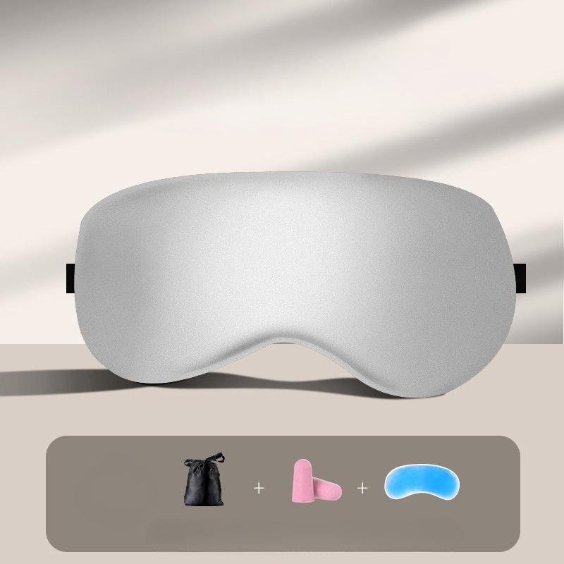 Simulated Silk Eye Mask Sleep Shading Summer To Relieve Eye Fatigue for Men and Women Hot and Cold Eye Mask