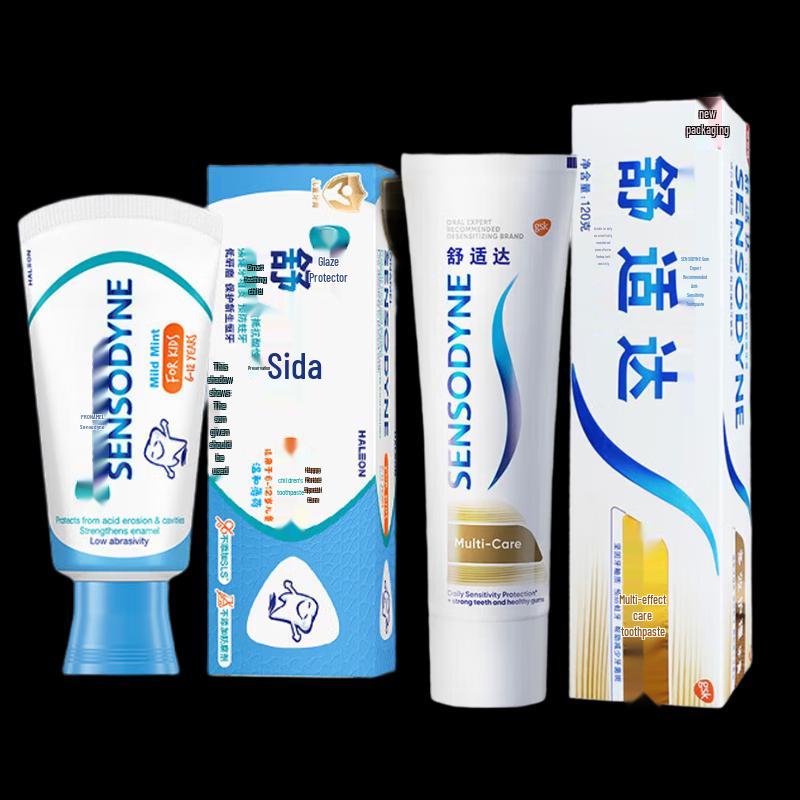 Набор зубной пасты Sensodyne для детей и взрослых