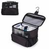 Large Capacity Hanging Toiletry Bag Foldable Durable Portable Storage Bag Lightweight Mesh Travel Shower Bag Swimming