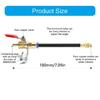 Metal Body Water Sprinkler Nozzle Attachment for Cutting Machine Work, Wet Cutting Dust Reduction Part for Concrete and Metal Cutting Tasks