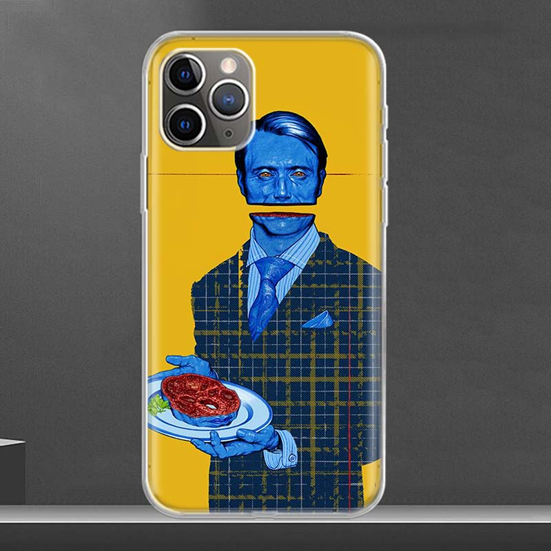 Hannibal Movie Soft Phone Case For IPhone 11 17 Air 16E 16 Pro Max 15 + 14 Plus 13 Mini 12 Apple 7 SE 8 Fundas Coque 11 17 Air 1