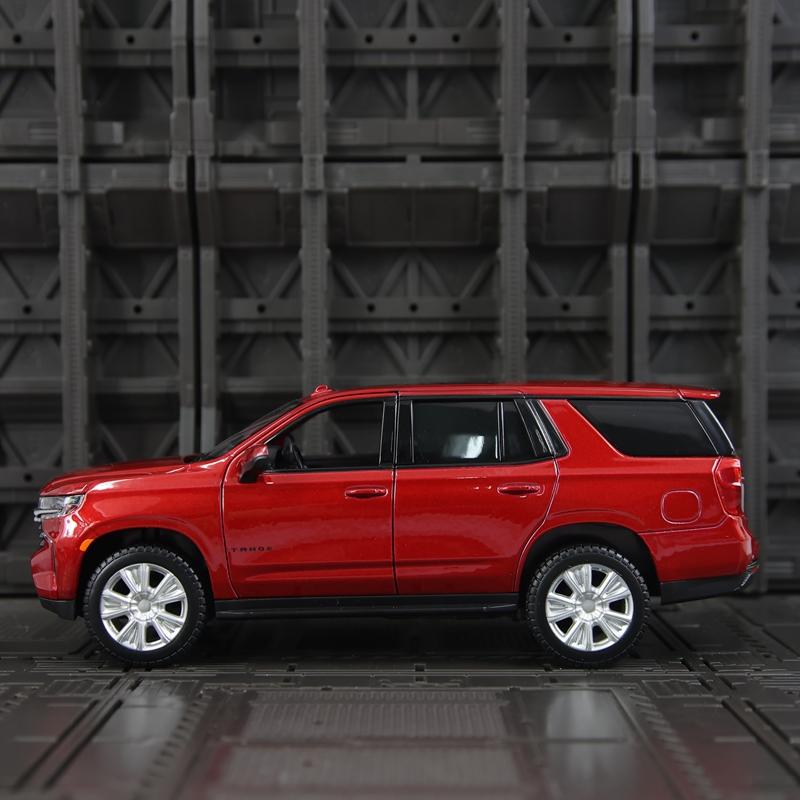 Maisto 1:26 Simulierte Chevrolet Tahoe 2021 Legierung Geländewagen Modell Stadt Limousine Dekoration Sammlung Tür kann geöffnet werden