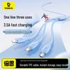 Baseus 3-in-1 Universal USB Charging Cable