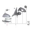 Coperchio Inferiore Specchietto Retrovisore Posteriore Destro Per BMW Per F20 F21 F30 E84 Numero Pezzo Originale 51167284128 Accessori Auto di Ricambio
