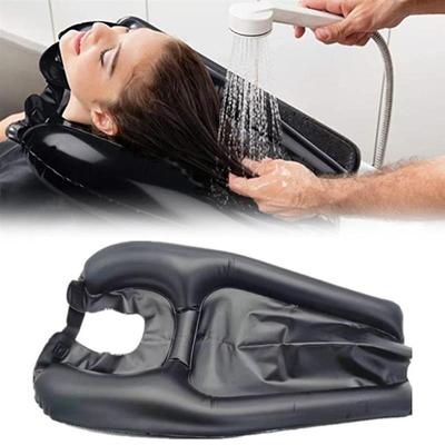 Mobilní nafukovací salon Hair Wash Umyvadlo Umyvadlo Šampon Zásobník Mycí miska-přenosná