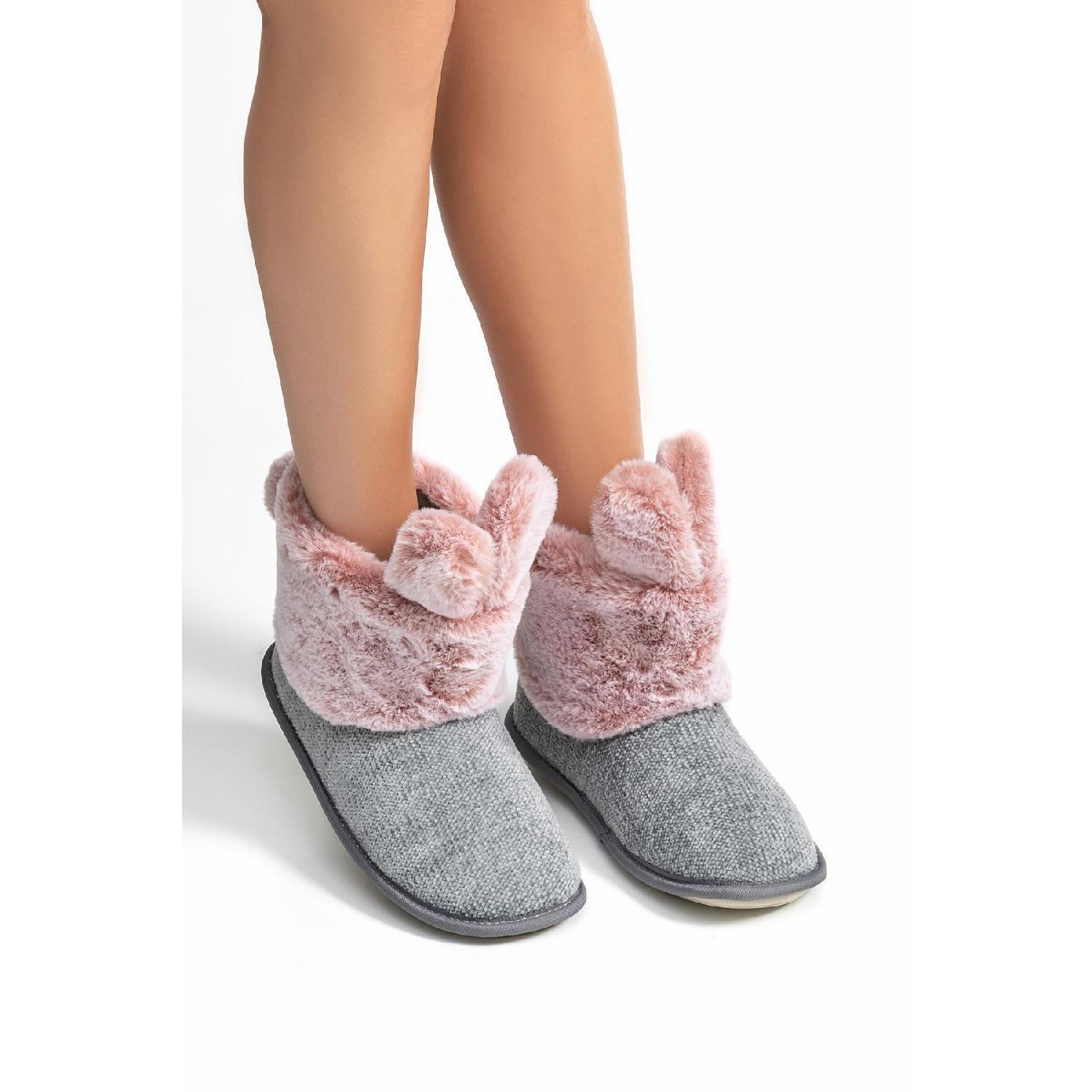 

Fifi Women s Home Boots Gray 37/41