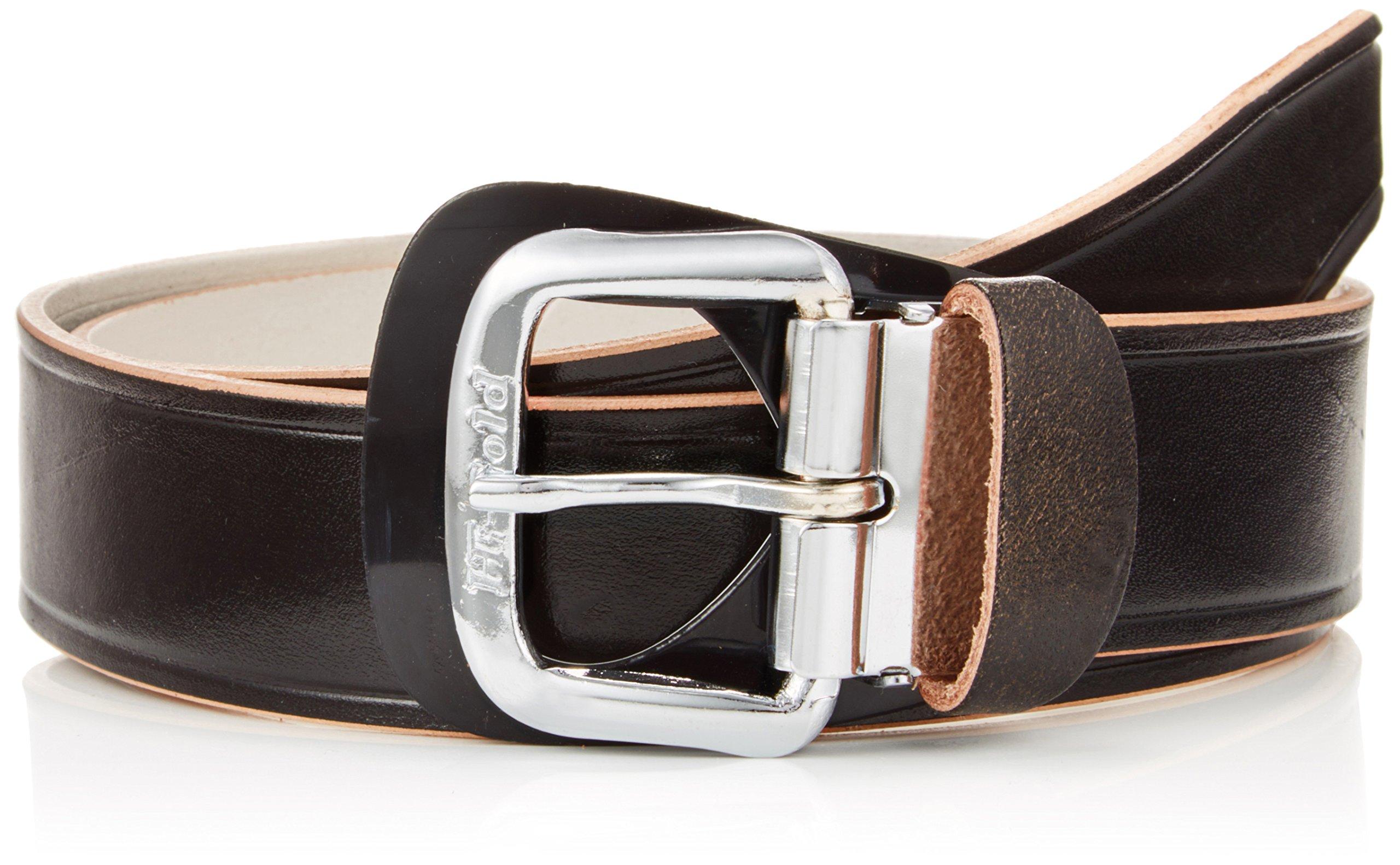 

HI-GOLD Regular Cowhide Belt, 3.6cm Wide, Black, HV-803, 105cm Long
