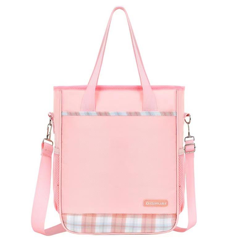 Tuition Bag For Primary School Students And Junior High School Students Multifunctional Large-Capacity Tote Bag Hand Carry Make-Up Bag Art Bag