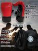 Punching Boxing Boxing Pair Set Gloves Black Mitts, Gloves, Karate, Gloves, Mitts, (Red + Mitts)