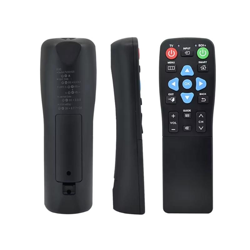 DVB1881LC Universal Learning Remote Control With Large Button Replacement for LCD LED Television Streaming Accessories
