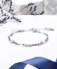 Mixed Oval Link Chain Bracelet (PLT-BR-122_SV)