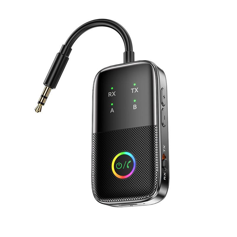 

Автомобильный беспроводной аудиоприемник Удобный автомобильный BT аудиоприемник Портативный автомобильный Bluetooth-адаптер Низкая задержка и HD для автомобильной домашней стереосистемы