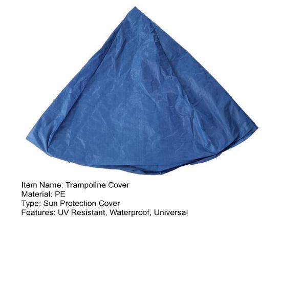 Couverture De Trampoline Imperméable Et Anti-UV | Protection Pour Jardin, Terrasse Ou Pelouse | Tissu Résistant Et Pliable