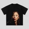 Summer Fashion Pure Cotton Neutral Tshirt Versatile Texture Comfortable And Breathable Pure Cotton Tshirt