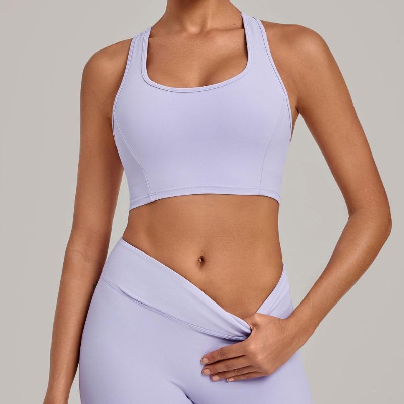 Women S Tight Fitness Yoga Vest Sleeveless Sports Bra