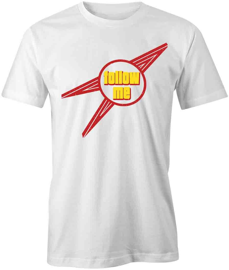 FOLLOW ME TShirt Tee Short-Sleeved Cotton ENDEARING MOTIVATION S1WSA868 S