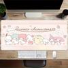 Sanrio Characters Themed XXL Mouse Pad - Non-slip Rubber Desk Mat for Gaming and Office Use, Multi-Function Keyboard and Mouse Pad, Ideal Gi