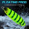 Lure Fake Bait Simulation Luya Soft Bait Can Be Modified Into Thunder Frog Black Fish 9.5cm 17g Long-range Floating Water Cicada Pupa Frog Bait