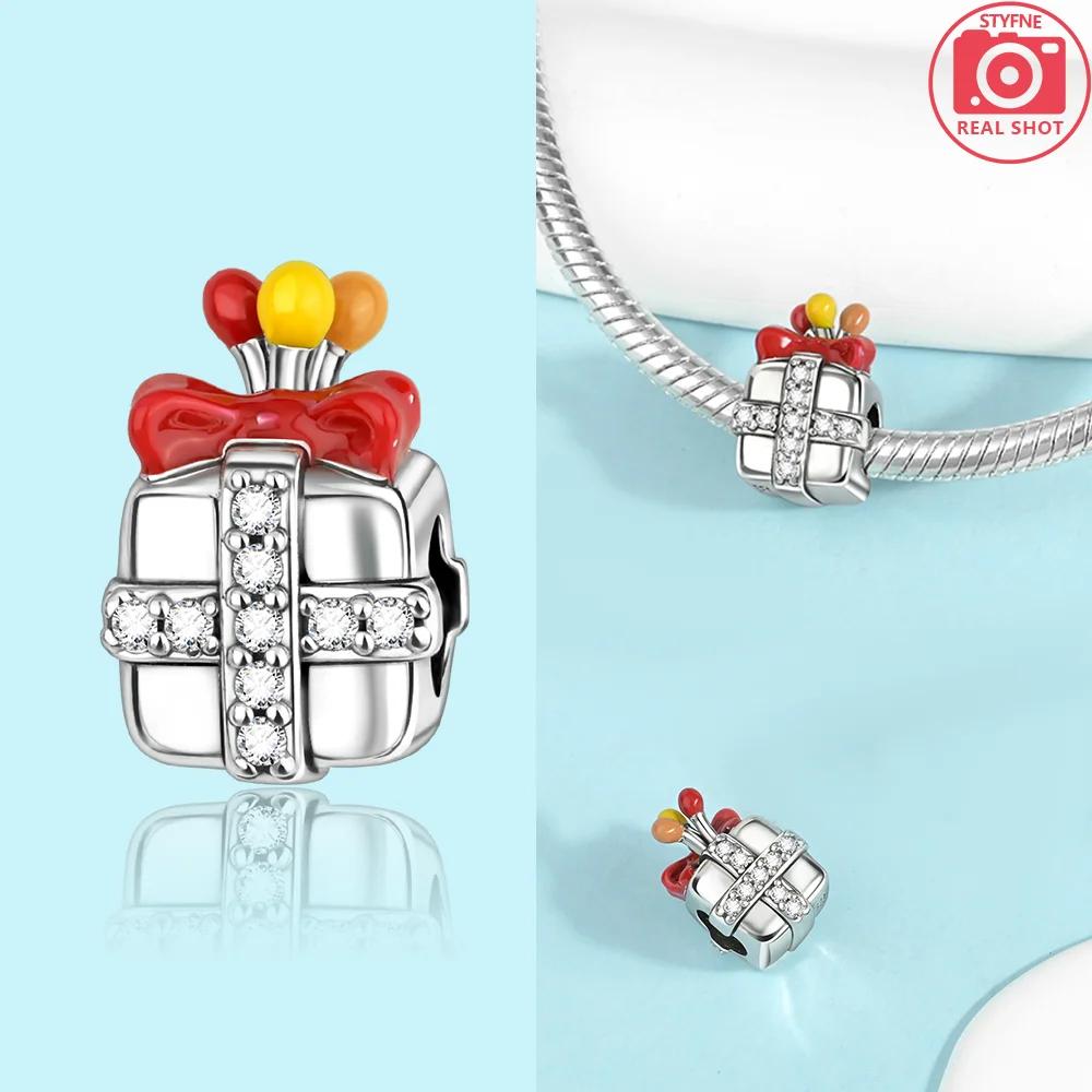 Copper Original Boys Girls Holding Gifts Perfume Bottles Charms Beads Fit Bracelet Women Diy Accessories