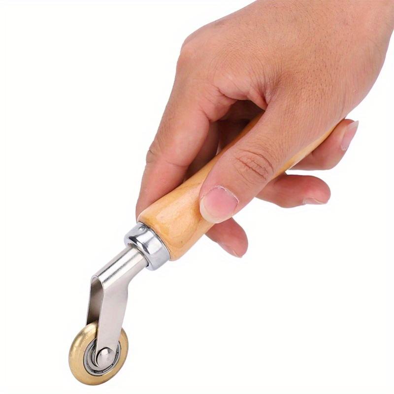 1Pc Hand Held Seam Roller Welding Handheld Roller Welding Handheld Roller Waterproof Membrane Material Corner Brass Press Wheel