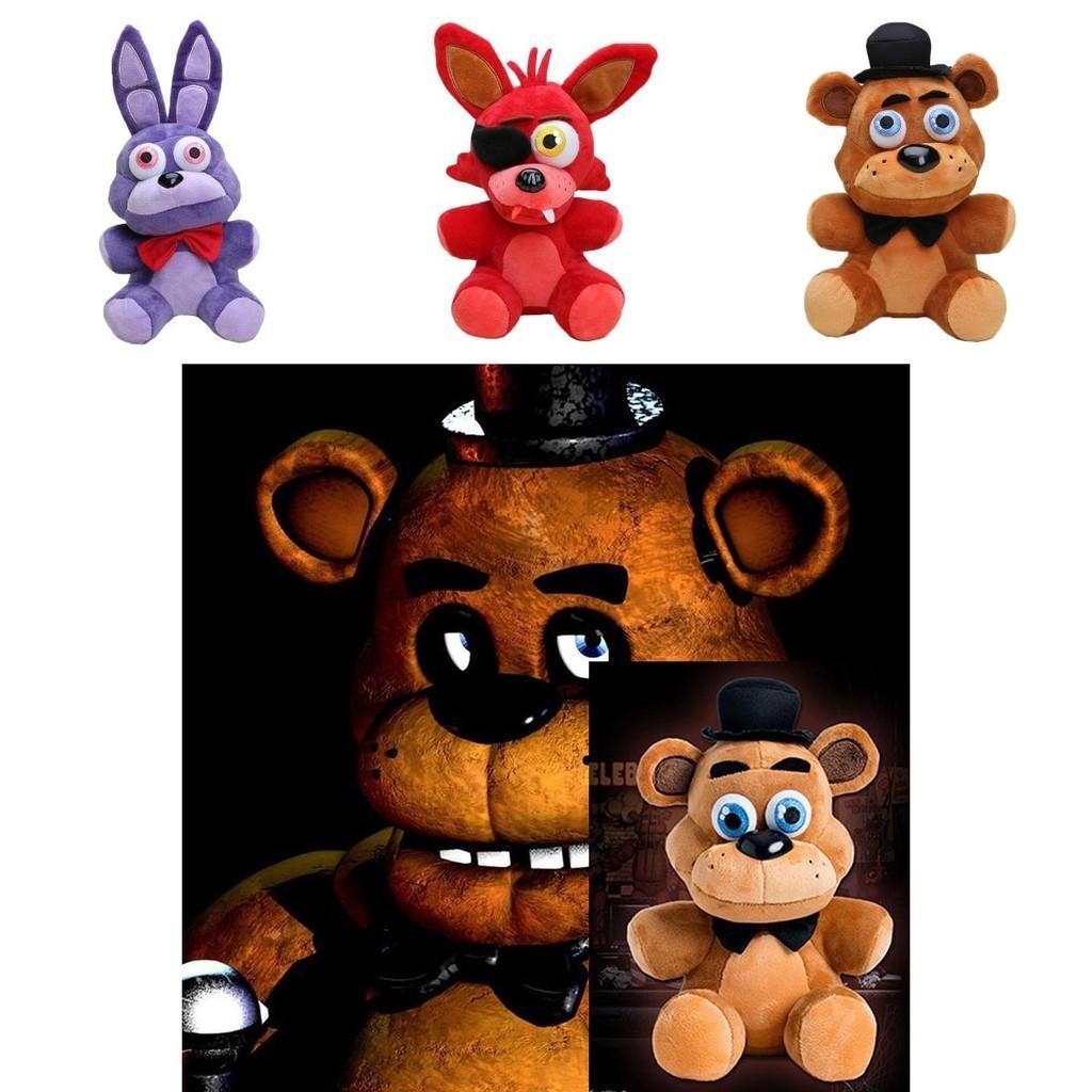Adorable Five Nights At Freddy's Plush Toy Bear Fox Bonnie Golden For Kids Home Decor
