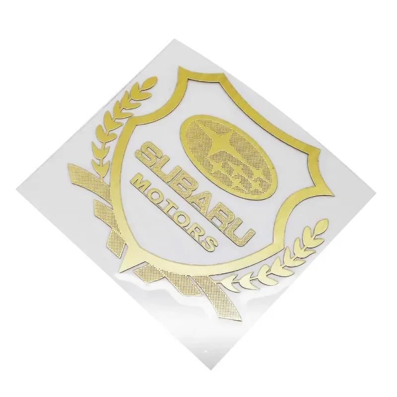 For Subaru BRZ XV Tribeca Impreza Forester WRX Legacy Outback STI Plastic Sticker Car Styling Waterproof Decal Auto Accessories Y7