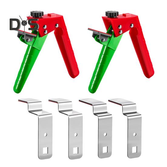 Adjustable Drawer Fixing Clamp Metal Drawer Front Installation Clip Heavy Duty Universal Cabinet Mounting Clamp Carpenter Woodworking Household Tools