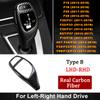 Collier de levier de vitesse en fibre de carbone pour BMW F30 F10 F15 F07 F20 F21 F22 F32 F34 F35 5GT