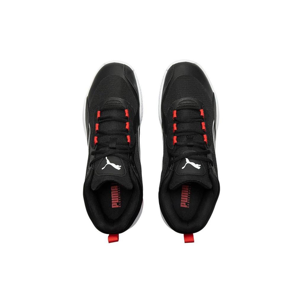 Puma Playmaker Pro Black Red White Men Sneakers Jet-Black 377572-13
