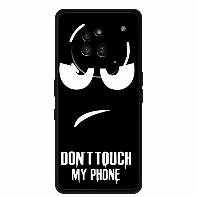 For Nothing Phone 3A Pro Case 3 A Pro Phone Cover Wolf Black Silicone Soft Coque For Nothing Phone3A Pro Back Cover Case 3APro