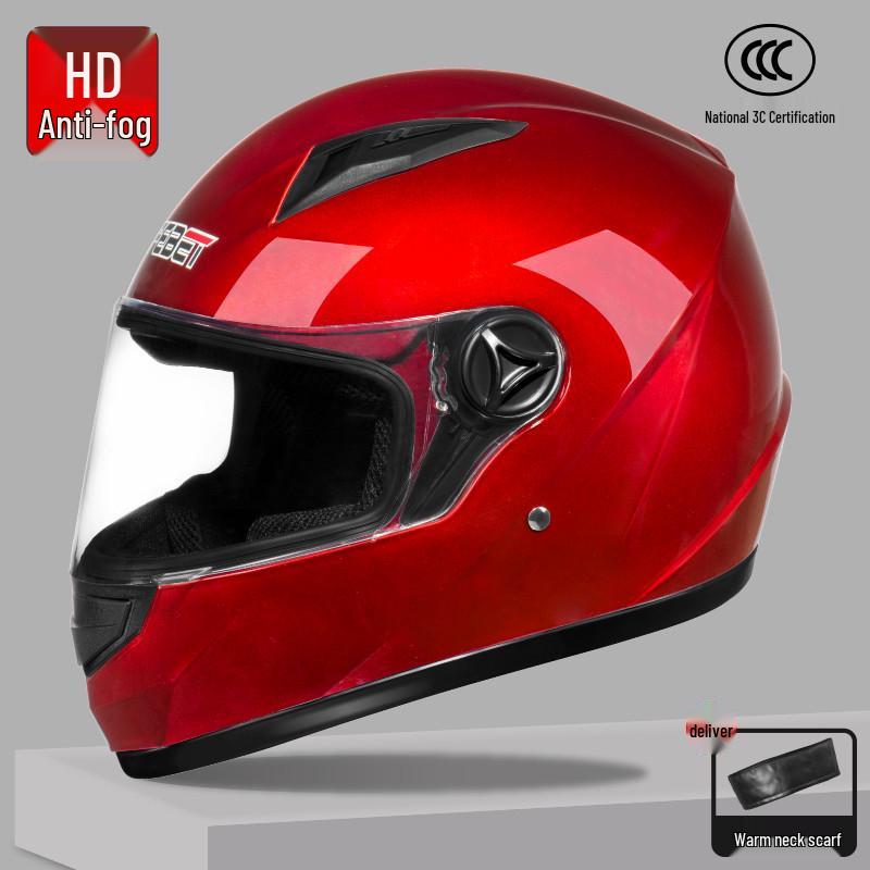 

3C Certified All-Season Men s Electric Vehicle Helmet - Windproof for Winter One Size