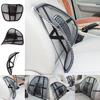 Massage Vent Mesh Lumbar Lower Back Brace Support Car Seat Chair Cushion Pad