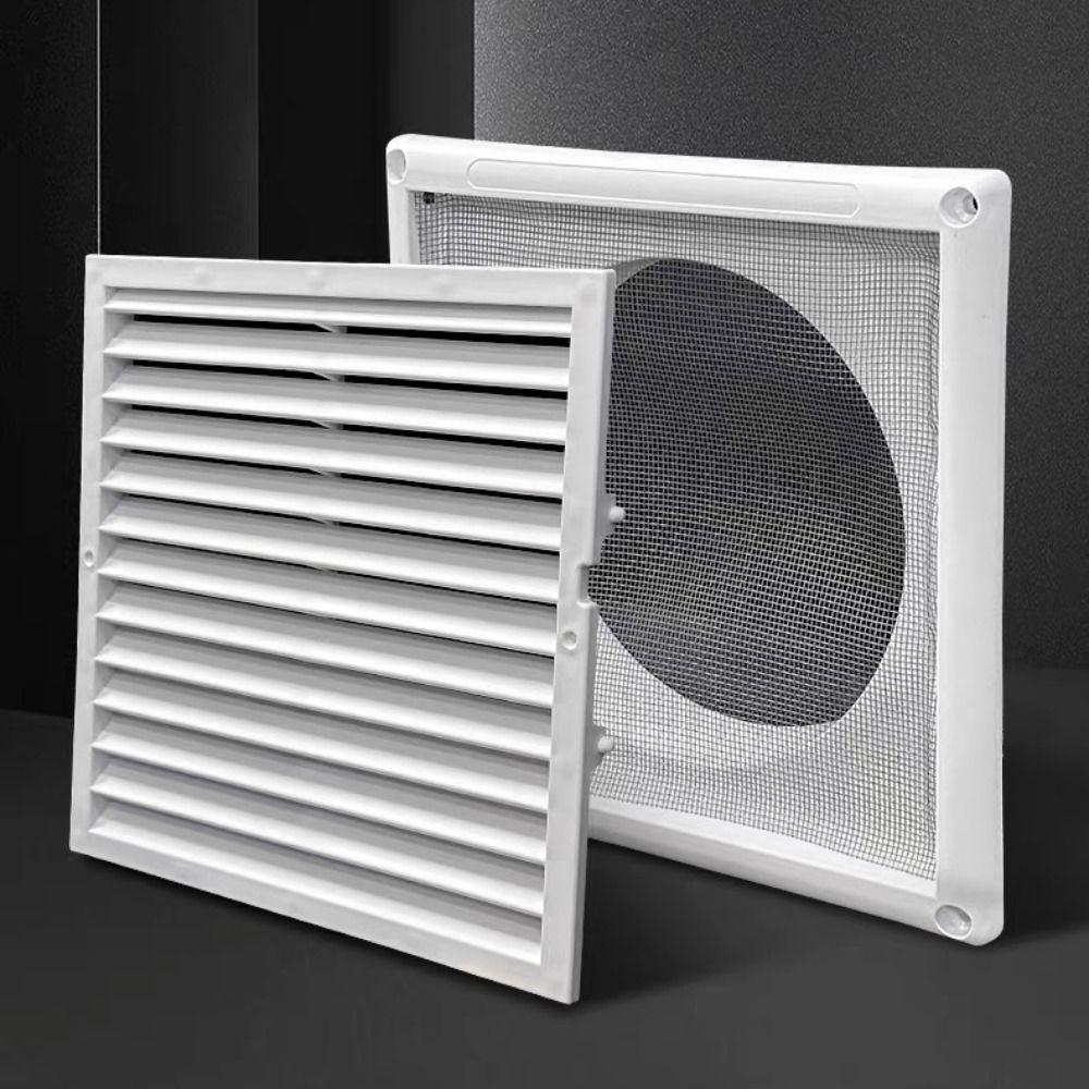 Plastic Vent Grille Square Pipe Vent Easy Install Wall Vent