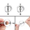 Metal Nipple Clips Stimulator Female Breast Nipple Clamps Bondage Restraints Flirting Teasing Women Sex Toy Slave Couple 