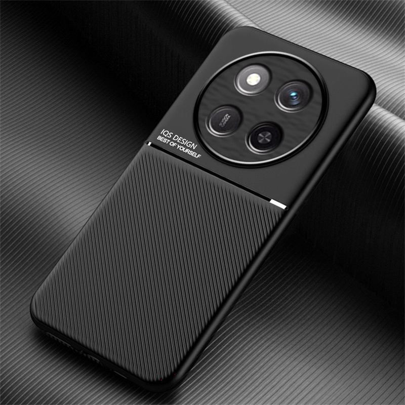 For Honor Magic7 Lite 5G Case Leather Car Magnetic Holder Shockproof Coque For Honor Magic 7 Lite Soft TPU Frame Protect Cover