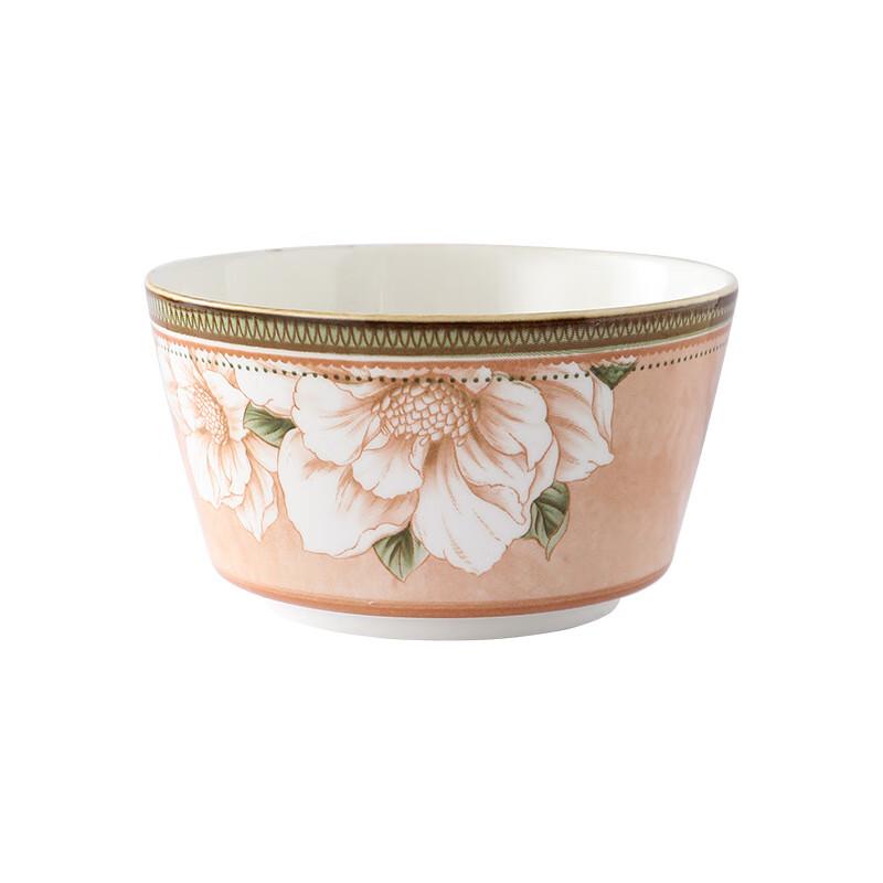 WJ Japanese Camellia Underglaze Ceramic Tableware 4.5 inch
