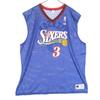 Beauty Products 90s 00s Old Philadelphia 76ers Allen Iverson Basketball No Sleeve Uniform Men's Used