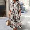 Women's Casual Loose Fashionable Floral Print Dress