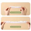 500pcs reusable thickened elastic food-grade plastic wrap, stretchable bowl covers, for kitchen fresh-keeping